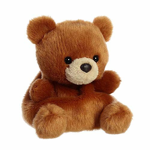 A cute plush brown teddy bear with soft fur.