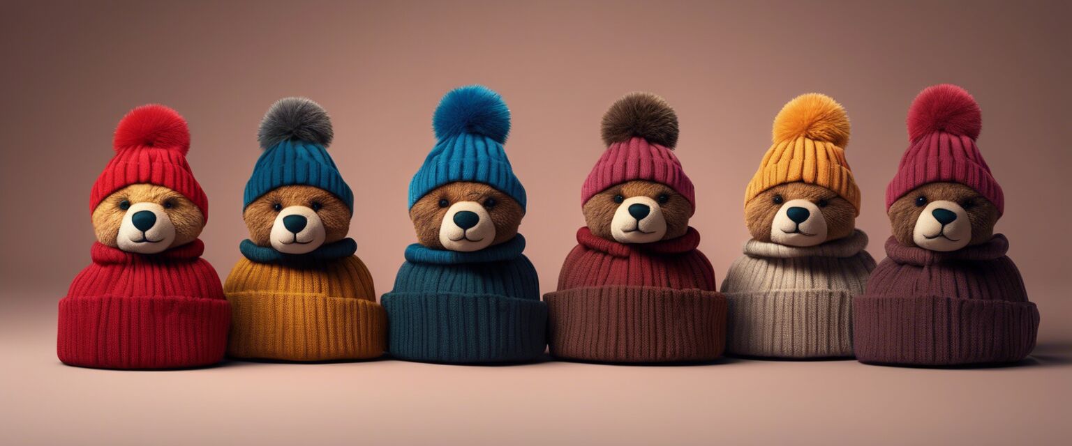 Teddy bear hats